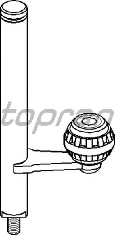 Направляющий вал, переключение TOPRAN купить