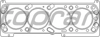 Прокладка, головка цилиндра TOPRAN купить