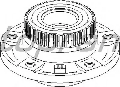 ? колесн. ступицы = TOPRAN купить