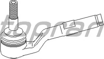 Наконечник поперечной рулевой тяги TOPRAN купить