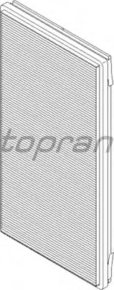 Фильтр, воздух во внутренном пространстве TOPRAN купить