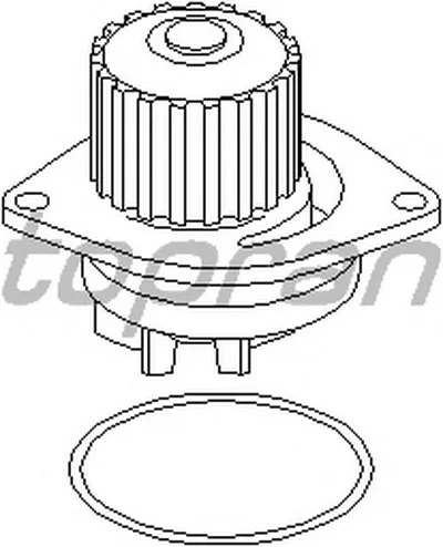 Водяной насос TOPRAN купить