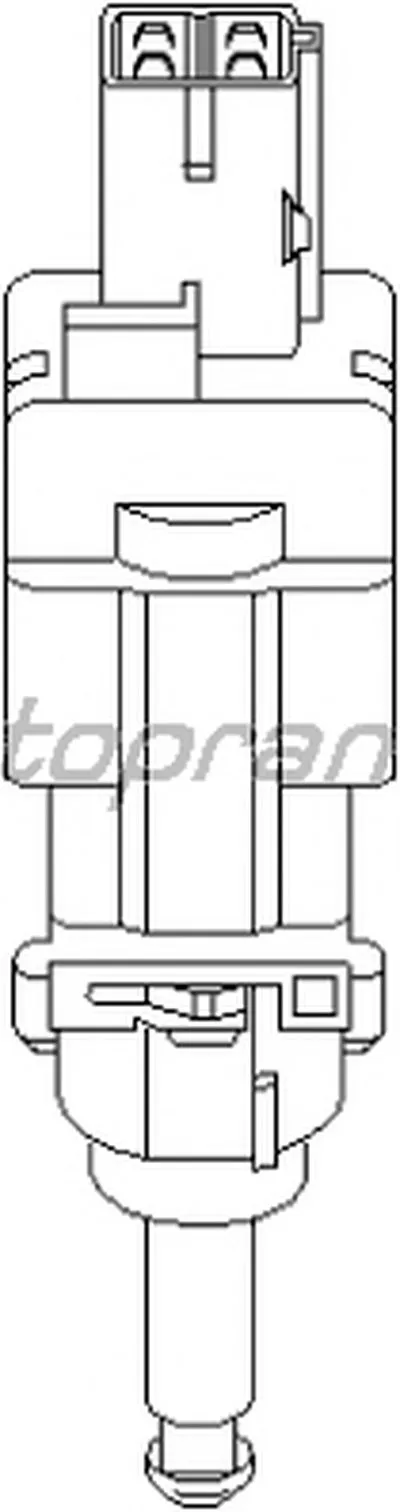 Выключатель, привод сцепления (Tempomat) TOPRAN купить