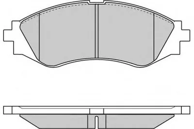 Комплект тормозных колодок, дисковый тормоз E.T.F. купить