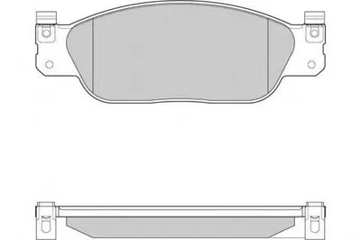 Комплект тормозных колодок, дисковый тормоз E.T.F. купить