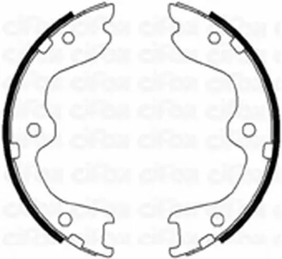 Комплект тормозных колодок, стояночная тормозная система CIFAM купить