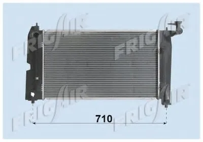 Радиатор, охлаждение двигателя FRIGAIR купить