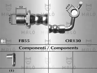 Тормозной шланг MALÒ купить