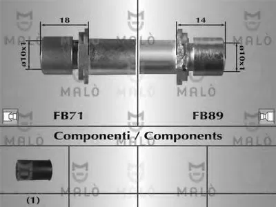 Тормозной шланг MALÒ купить