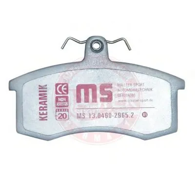 Комплект тормозных колодок, дисковый тормоз CERAMIC Serie MASTER-SPORT купить