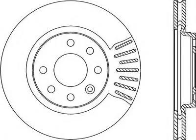 Тормозной диск RADIANCE OPEN PARTS купить