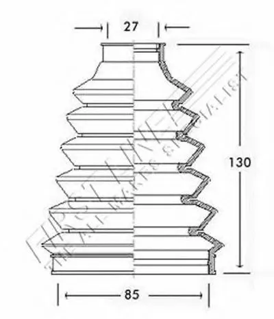 Пыльник, приводной вал FIRST LINE купить