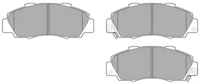 Комплект тормозных колодок, дисковый тормоз FREMAX купить
