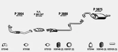 Система выпуска ОГ FENNO купить