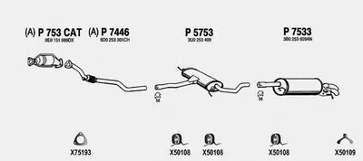 Система выпуска ОГ FENNO купить