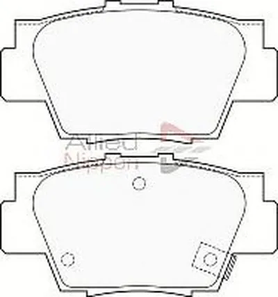 Комплект тормозных колодок, дисковый тормоз ANL Braking COMLINE купить