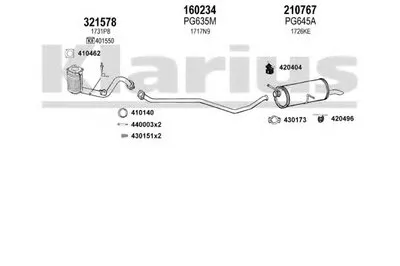 Система выпуска ОГ KLARIUS купить