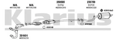 Система выпуска ОГ KLARIUS купить