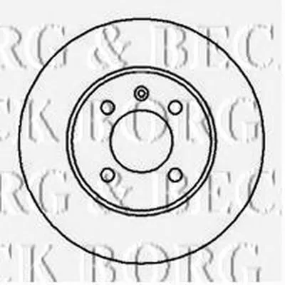 Тормозной диск BORG & BECK купить