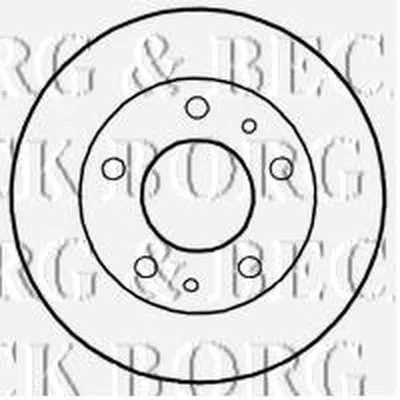 Тормозной диск BORG & BECK купить