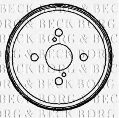 Тормозной барабан BORG & BECK купить