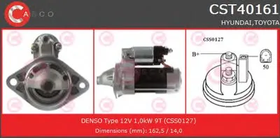 Стартер GENUINE SERIES CASCO купить