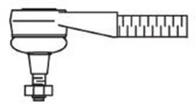 Наконечник поперечной рулевой тяги FRAP купить