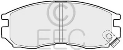 Комплект тормозных колодок, дисковый тормоз EEC купить