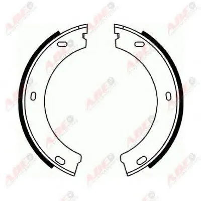 Комплект тормозных колодок, стояночная тормозная система ABE купить