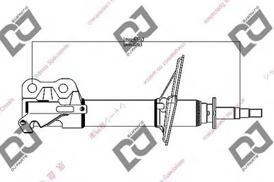 Амортизатор DJ PARTS купить