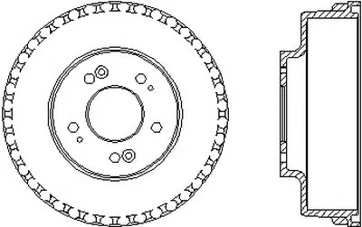 Тормозной барабан HELLA PAGID купить
