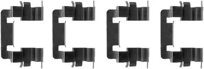 Комплектующие, колодки дискового тормоза HELLA PAGID купить