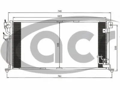 Конденсатор, кондиционер ACR купить