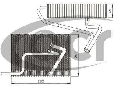 Испаритель, кондиционер ACR купить