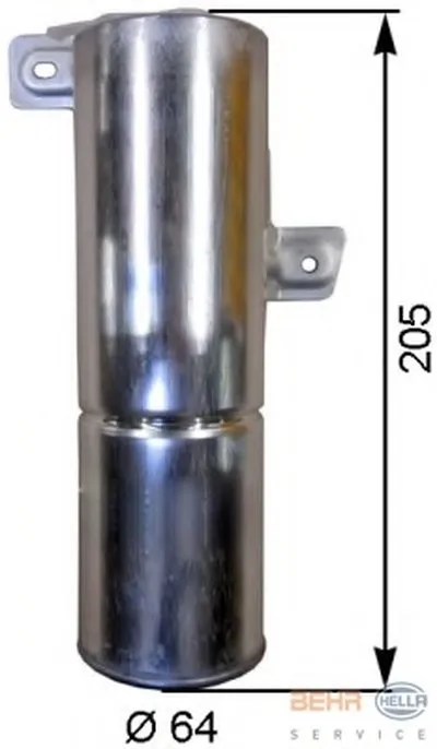 Осушитель, кондиционер BEHR HELLA SERVICE купить