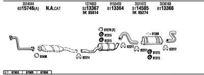 Система выпуска ОГ WALKER купить