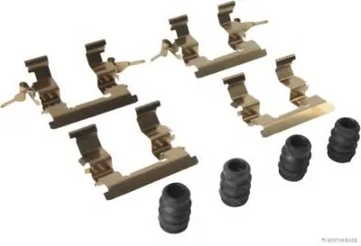 Комплектующие, колодки дискового тормоза HERTH+BUSS JAKOPARTS купить