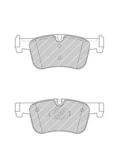 Комплект тормозных колодок, дисковый тормоз PREMIER FERODO купить