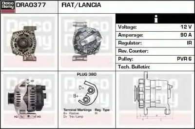Генератор Remanufactured REMY (Light Duty) DELCO REMY купить
