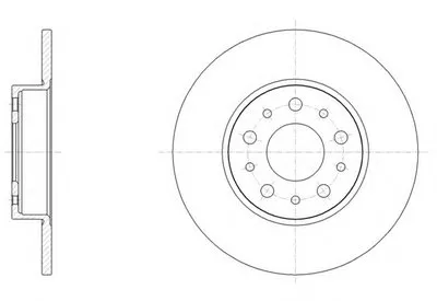 Тормозной диск REMSA купить