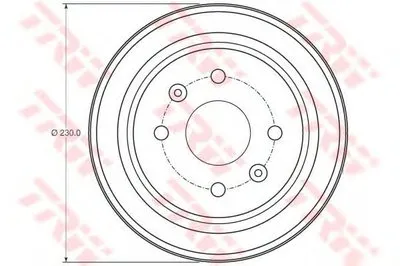 Тормозной барабан TRW купить