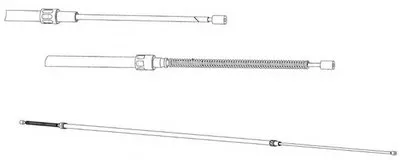 Трос, стояночная тормозная система CEF купить