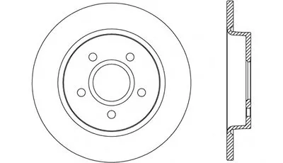 Тормозной диск ADAPTIVE OPEN PARTS купить