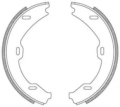 Комплект тормозных колодок ADVANCE OPEN PARTS купить