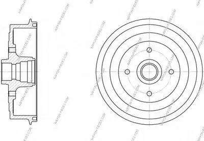 Тормозной барабан NPS купить