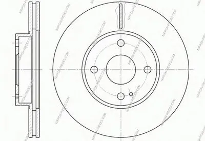 Тормозной диск NPS купить