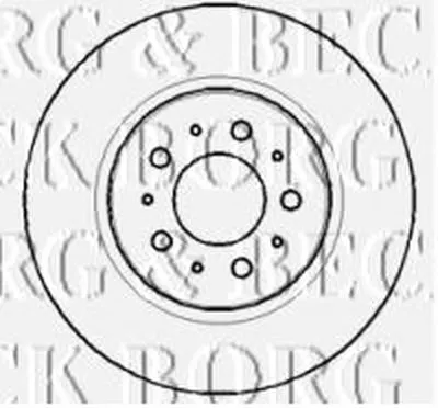 Тормозной диск BORG & BECK купить