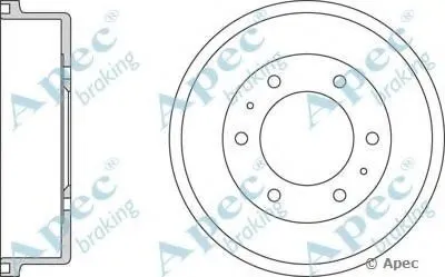 Тормозной барабан APEC braking купить