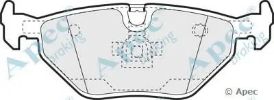 Комплект тормозных колодок, дисковый тормоз APEC braking купить