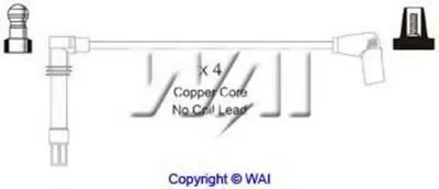 Комплект проводов зажигания WAIglobal купить
